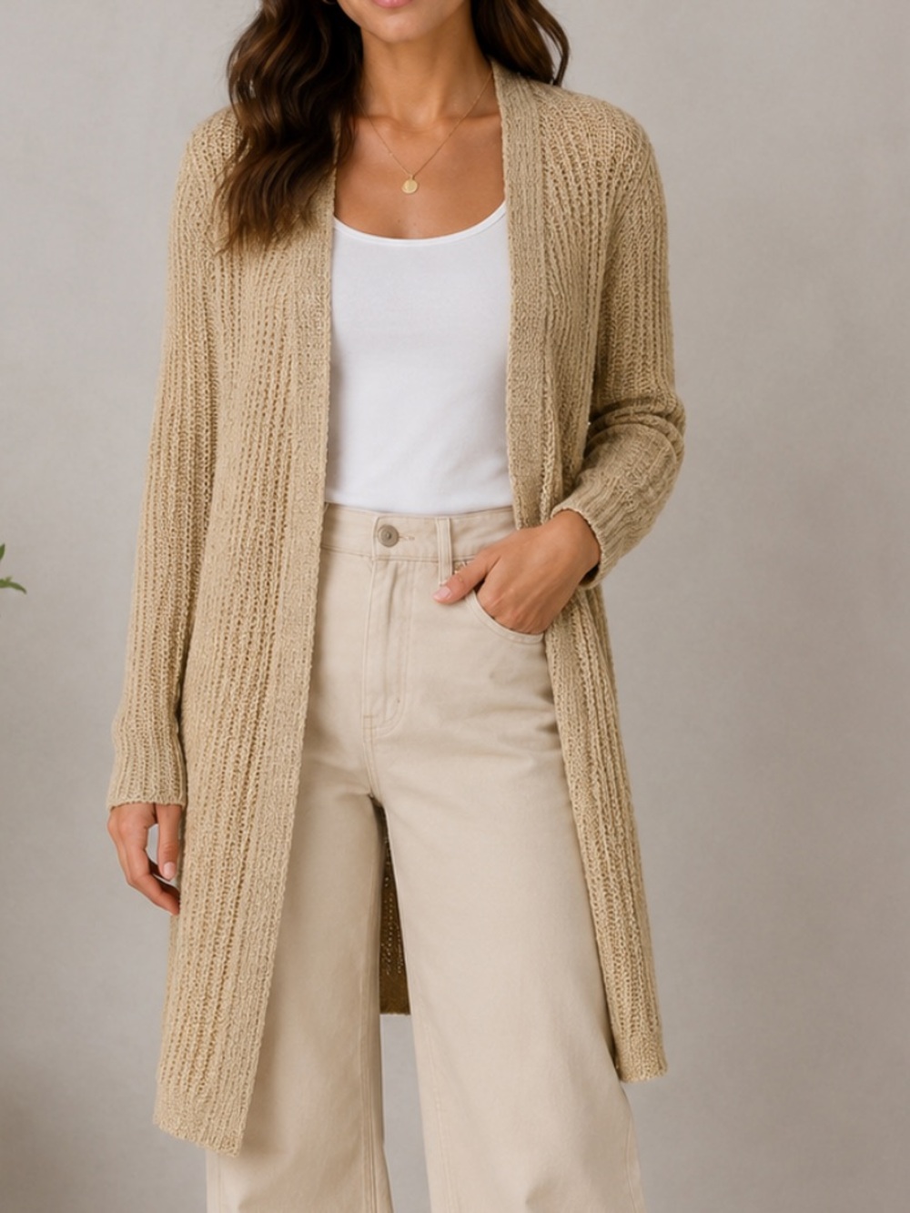 Ralph Lauren Black Label Knit Duster‎ Cardigan